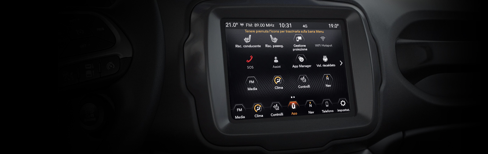 Tecnología Nuevo Jeep® Renegade Jeep® ES