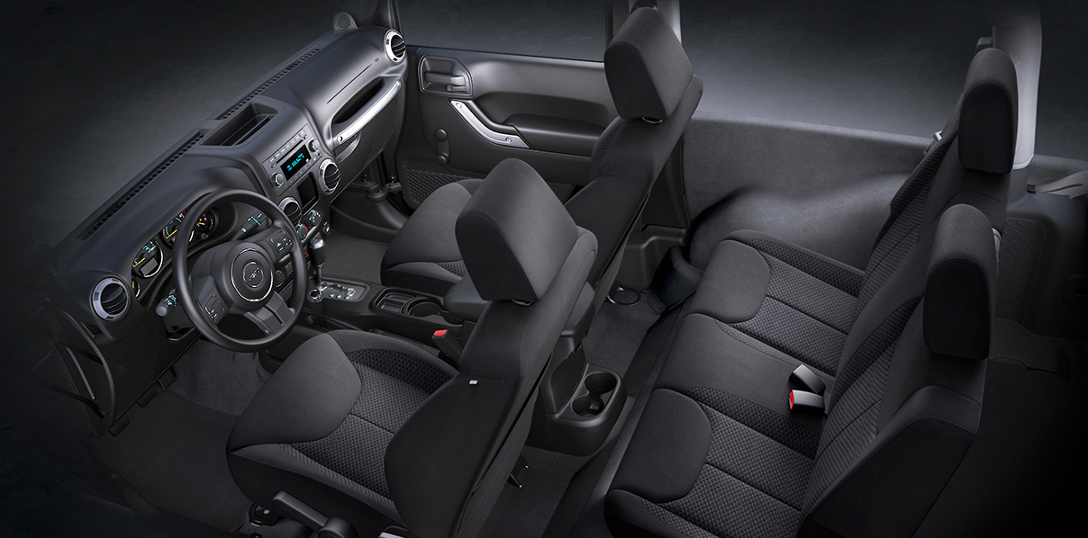 Jeep® Wrangler | Interior cómodo | Tecnologías avanzadas