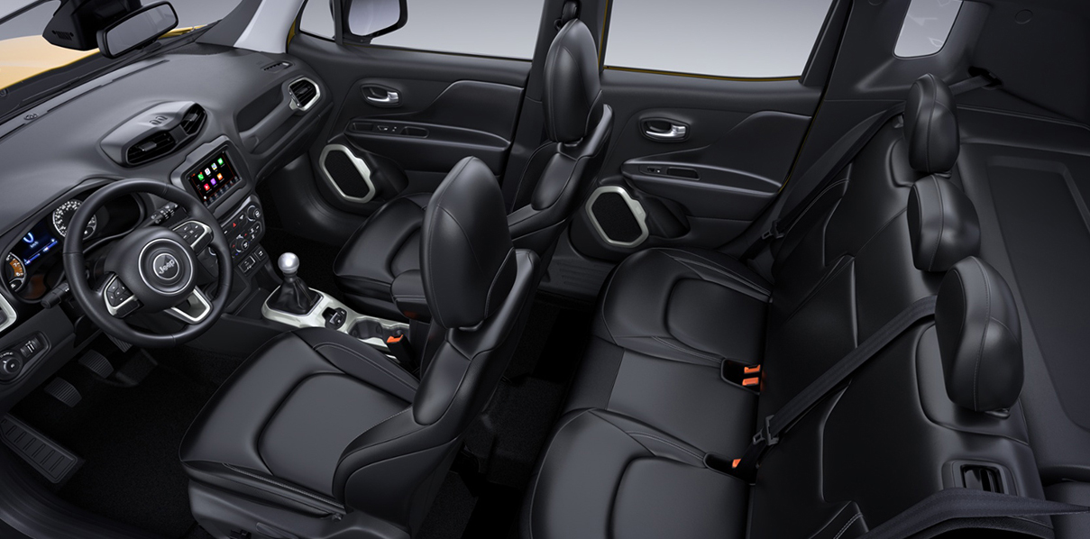 Nuevo Jeep® Renegade Interior Todoterreno compacto