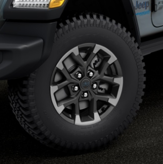 Allestimento Rubicon: cerchi in lega 17" - Jeep®