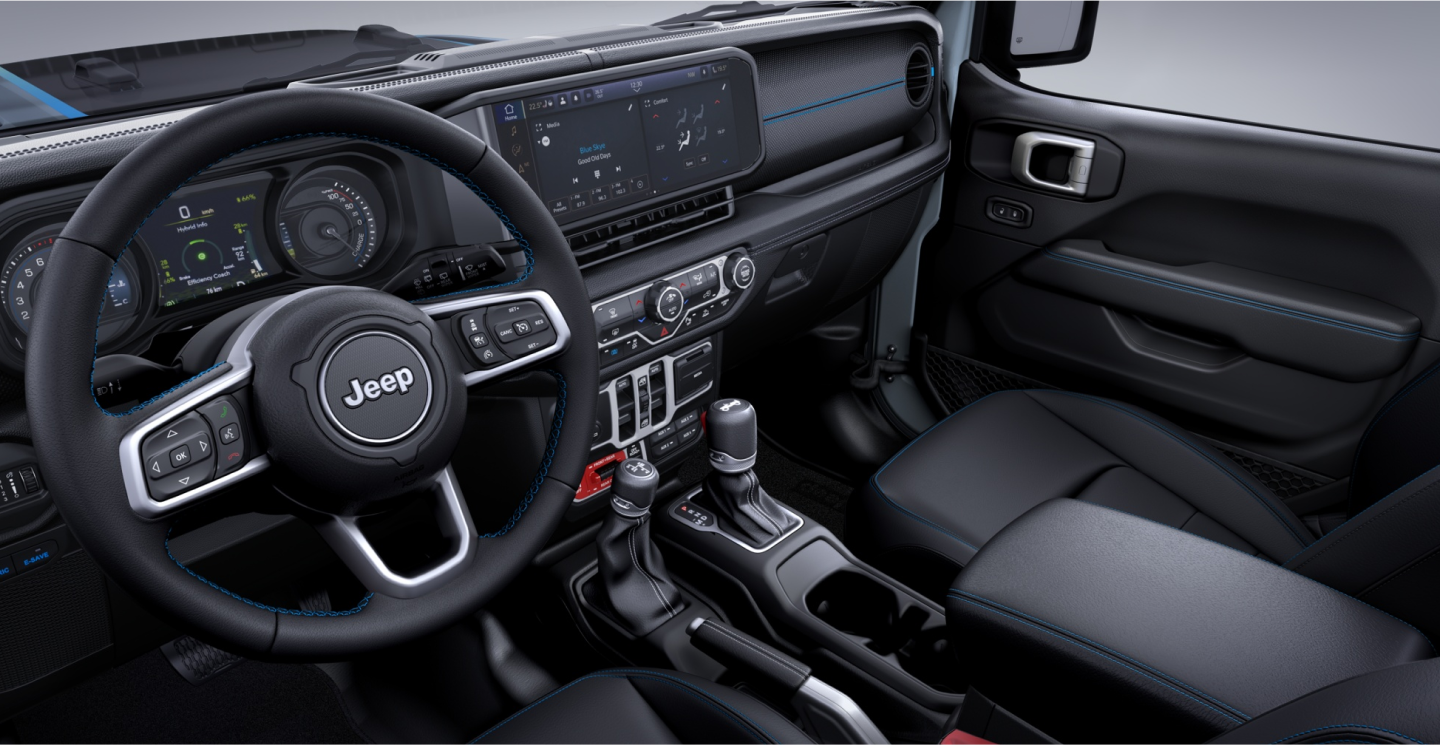 Interni di Jeep®Wrangler 4xe - Jeep®